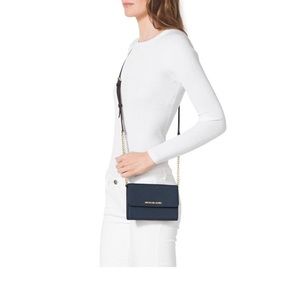 Jet Set Travel Saffiano Leather Crossbody‎ Bag
